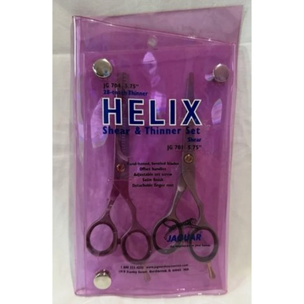 Jaguar Helix Where & Thinner Cutting Shears - JG 704 5.75” & JG 701 5.75”
